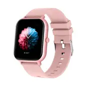 1.83 Inch Touch Screen Ai Voice Heart Rate Blood Oxygen Pressure Sleep Smartwatch Pink Smart Watches