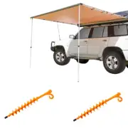 Adventure Kings 4WD SUV Side Awning 2x2.5m + 2x GroundGrabba Lite Sand Pegs Pair