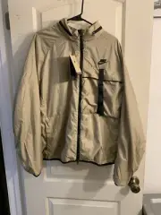 Nike Tech Woven N24 Lined Men's Jacket Size Large Loose Fit Packable