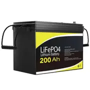 12V 200Ah Lithium Battery LiFePO4 100A BMS