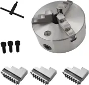 6 Inch 3-Jaw Self-Centering Lathe Chuck K11-160 160Mm CNC