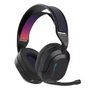 JLab Nightfall Wireless Gaming Headset Over Ear, Boom Mic, PS5, PS4, Switch, PC