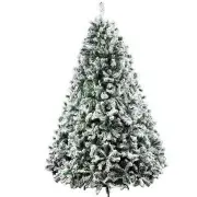 Christmas Tree 2.1M 7FT Xmas Decorations Snow Home Decor 1106 Tips