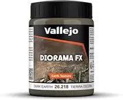Vallejo Diorama Effects, Dark Earth Paint (200ml, Model Paint, Manual Operation, Unisex)