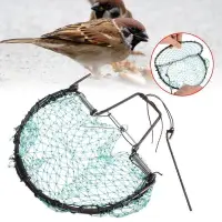 在飛比找露天拍賣優惠-網直徑20304050cm戶外捕鳥裝備 踏網自落網捕獵網捕獸