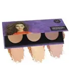 Sugar Cosmetics Contour De Force Highlighter Palette, 01 Glow Genius 12gm