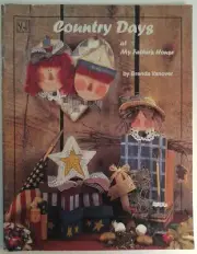 Decorative Painting Pattern Book COUNTRY DAYS at FATHERS HOUSE by Brenda Vanover