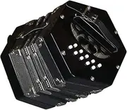 20-Button Concertina Accordion, Entry Level Keyboard Instrument, Fascinating Softer Sound, Excellent Adults Kid, With Carry Bag