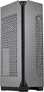 Cooler Master NCORE 100 MAX ITX SFF Tower Case, Custom 120mm AIO, 850W SFX Gold ATX3.0 PSU, 4 Slot GPU, Vertical Mount GPU, PCIe 4.0 Riser, Anodized Aluminum, USB Type C (NR100-MNNN85-SL0)