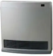 Rinnai Dynamo 15MJ Convection Heater Platinum Silver DY15SL *LPG GAS*