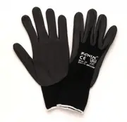Steeldrill Ronin 481100 Stealth Ronin Nitrile Foam Palm Gloves -