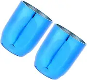 ERINGOGO Game Dice Cup 2pcs Fashion Dice Holder Sturdy Easy Clean for Ktv Parties
