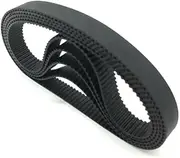 5/10pcs 2GT/GT2 Timing Belt Closed-Loop Endless 9mm 10mm Width 232mm Length 116 Teeth for 3D Printer 232-2GT-9(5pcs,10mm)