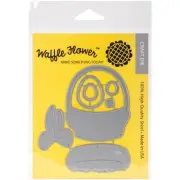 Waffle Flower Craft Die Egg Hunt - NEW