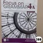 FOCUS ON GRAMMAR 4A（附CD)大學用書 致理用書 教科書 英文原文書 英文參考書 文法書 升大學 書籍