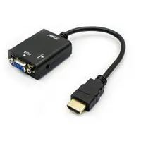 在飛比找特力屋線上購物優惠-[特價]ATake HDMI to VGA轉接線