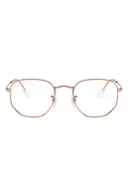 Ray-Ban 51mm Round Optical Glasses