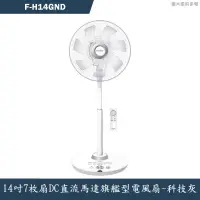 在飛比找蝦皮商城優惠-Panasonic國際牌【F-H14GND】14吋7枚扇DC