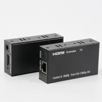 在飛比找蝦皮商城優惠-HDMI 訊號延長器 1對2入 60米 HDMI 轉 RJ4