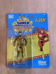 McFarlane DC Super Powers THE FLASH (Gold Ed) 40th Anniversary Action Figure