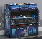 Delta Children Toy Box Organiser Batman Furniture Wooden Storage Kids