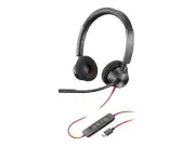 Poly Blackwire 3320 USB-C Headset TAA (8m3u9aa-aba) (8m3u9aa#aba)