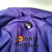 STRACHAN 6811 English Pool Snooker Billiards CLOTH 7ft x 3.6ft - PURPLE