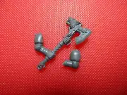 Warhammer 40k Space Wolves Grey Hunters Two Handed Power Axe Bits Box