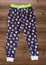 New Peter Alexander Men's Star Wars Baby Yoda Pj Pants Size M RRP $89.95