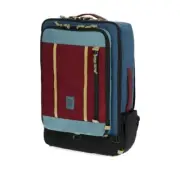 Topo Designs Global Travel Bag 40L Backpack, Dark Denim/Burgundy