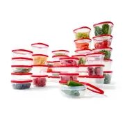 40 Piece Food Storage Container Set Pantry Kitchen Storage Organisation