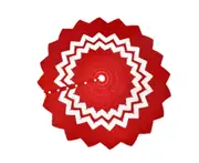 C201 122cm Christmas Tree Skirt Christmas Tree Mat Knitted Acrylic Christmas Tree Apron Decoration