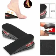 Unisex Shoe Insole Air Cushion Heel insert Increase Taller Height Lift 5cm
