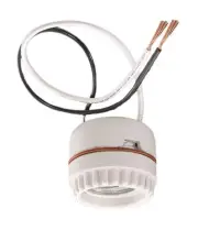 B&P Lamp® 2-Piece Ring-Type Medium Base Porcelain Socket W/9" Leads