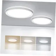 LED Flush Mount Ceiling Light, 9 Inch 18W 3000K/4000K/5000K Hardwire Light