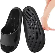 [LOGANZ] Shower Shoes Women Non Slip - Quick Drying Shower Slippers,Lightweight Beach Massage Sandals, Couple Style, Quick Drying with Arch Support