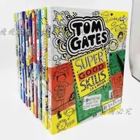 在飛比找蝦皮購物優惠-英文原版湯姆蓋茨涂鴉漫畫小說Tom Gates 小天才章節橋