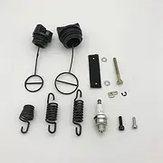 Buffer Shock Spring Set For Partner 350 351 Fuel Oil Tank Cap Chain Adjuster Tensioner Spark Plug Chainsaw Replace Spare Part