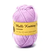 Malli Knitting Yarn Lavender 8ply-100g