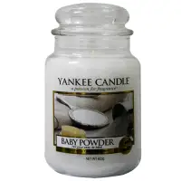 在飛比找Yahoo奇摩購物中心優惠-YANKEE CANDLE 香氛蠟燭 623g-嬰兒爽身粉