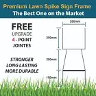 Premium Lawn Spike Sign Frame - Wire Sign Stake for Real Estate Corflute Signs