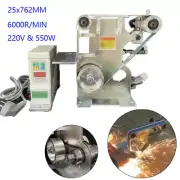 Mini Electric Belt Sander Sanding Grinding Polishing Machine Fixed Angle Grinder
