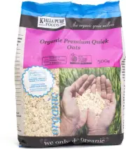 Kialla Pure Foods Oats Quick 500G, 3000 G