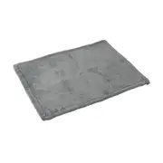 Charlie's Dog Washable Waterproof Plush Dog Crate Blanket Grey (Small, Medium, Large)