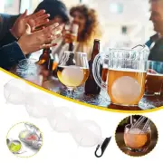 2.2" Round Ice Cube Ball Maker Tray Silicone Sphere Mold Bar Whiskey Cocktails ♡