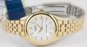 Casio LTP-1129N-7A Ladies Analog Gold Steel Watch Stainless Steel Casual Dress
