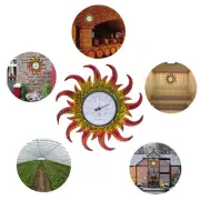 Thermometer Outdoor Sun Wall-Mounted Thermometer Does No Batteries Required
