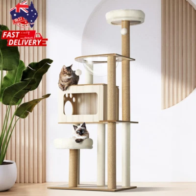 Alopet Cat Tree Tower Scratching Post Scratcher Cats Condo House Bed Furniture