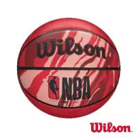 在飛比找momo購物網優惠-【WILSON】NBA DRV系列 PLUS 火紋紅 橡膠 