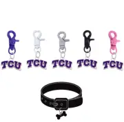 TCU Horned Frogs Pet Tag Collar Charm COLOR EDITION College Dog Cat